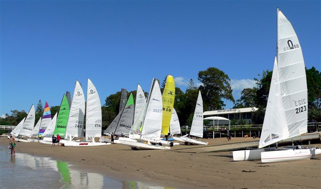 Hervey Bay Sailing Club - promoting off the beach sailing on the Fraser  Coast